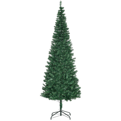 Sapin Noël artificiel 210 cm, 631 pointes, déco intérieur, montage facile, vert
