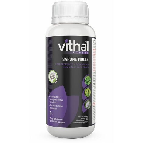 Sapone Molle di potassio Vithal corroborante vegetale potenziatore delle difese