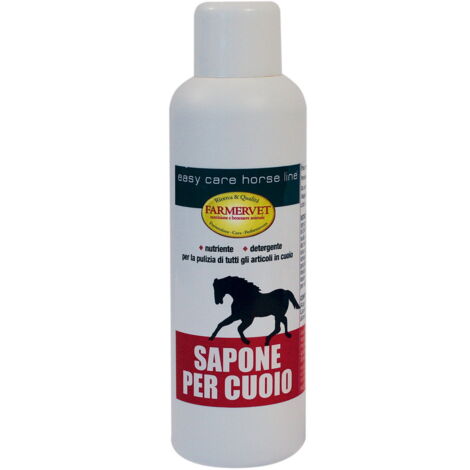SAPONE PER CUOIO pulisce e deterge tutti gli articoli da selleria: 1 pz Sapone Cuoio 1000 ml