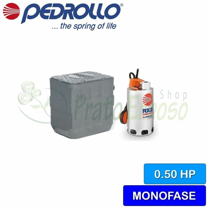 

Pedrollo - SAR 40-RXm 2/20 - Estación elevadora de aguas fétidas