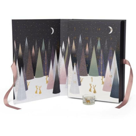 SARA MILLER LONDON Sara Miller By Wax Lyrical Advent Calendar Frosted Pines
