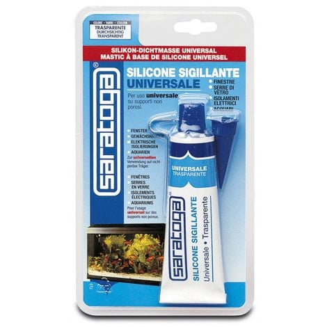 Silicone Trasparente Blister Saratoga