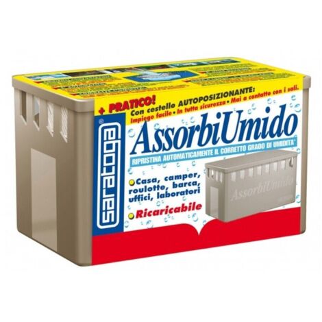 Saratoga ASSORBIUMIDO INODORE CON RICARICA DA 450GR