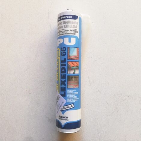 Saratoga flexedil 66 300ml sigillante poliuretanico pu bianco