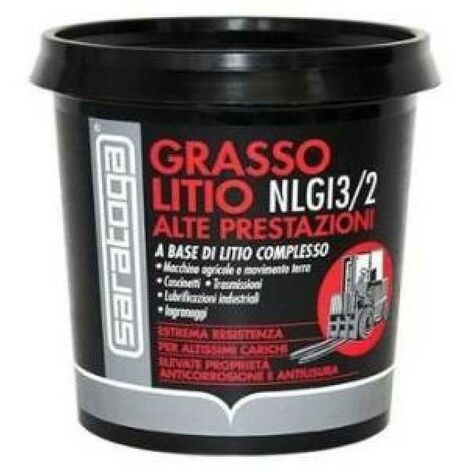 SARATOGA GRASSO AL LITIO ALTE PRESTAZIONI NLGI3/2 BARATTOLO 900 GR