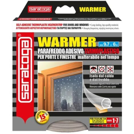 Saratoga Parafreddo Porte Finestre 6mt 9x7mm Trasparente