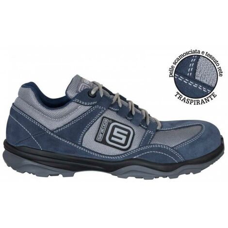 SARATOGA SCARPA BASSA BLUE SILVER N.40