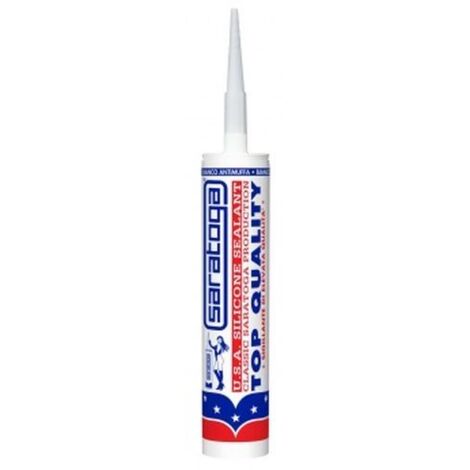 Saratoga SILICONE SIGILLANTE AVORIO RAL 1013 CARTUCCIA 280