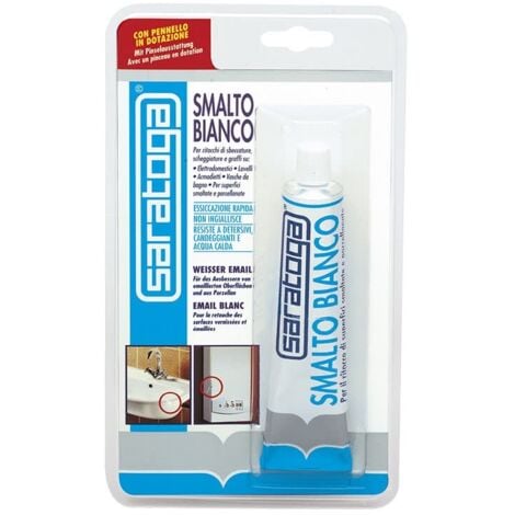 SARATOGA SMALTO BIANCO RITOCCO SUPERFICI SMALTATE E PORCELLANATES