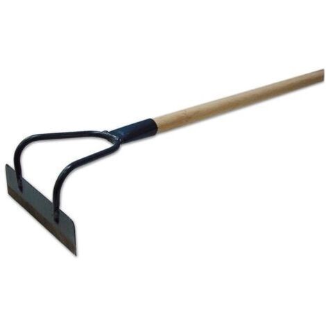 Sarchiatore Zappa per tuberi 2 Steli con manico in legno misura 18,5 cm Papillon