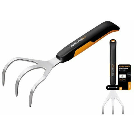 Sarchiello rastrellino con denti in acciaio per smuovere il terreno XACT Fiskars