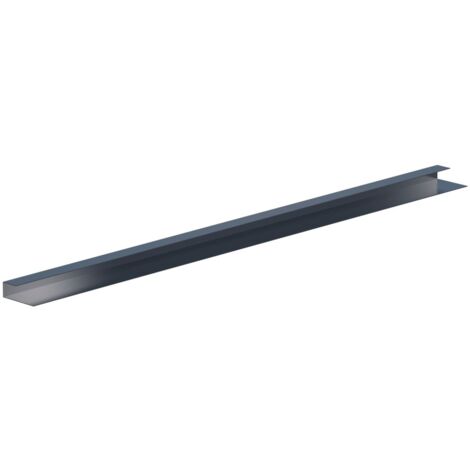 Sarei Anschlussprofil SDF 2000 x 125 mm anthrazit Dachabschlüsse