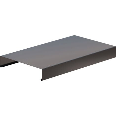 Sarei Mauerabdeckung Alu-anthrazit 0,8 m Winkelblech