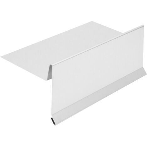 Sarei Ortblech ohne Wasserfalz 1000 x 250 mm natur Dachabschlüsse