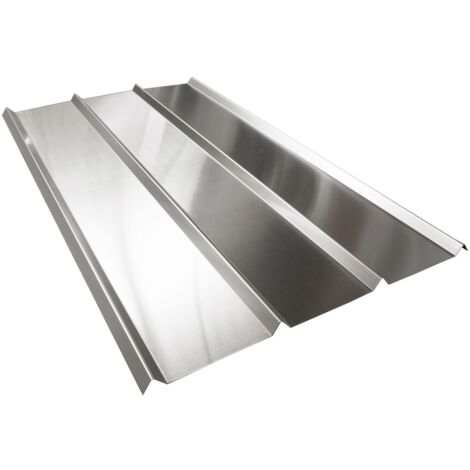 Sarei Trapezblech SDF 118 x 58,5 cm 0,63 mm natur Dachabschlüsse