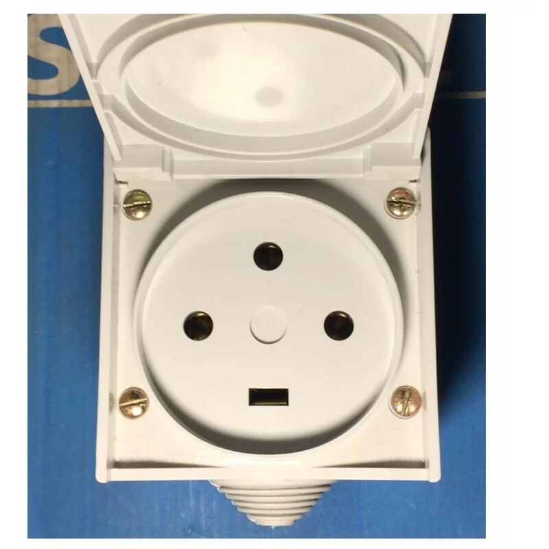 

31041 MUREVA socket 3P + T 20A 400V completo que sobresale gris - Sarel
