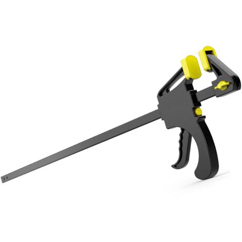 Sargento de barra con ajuste rapido 150 mm para carpinteria TUV GS, 1 pieza