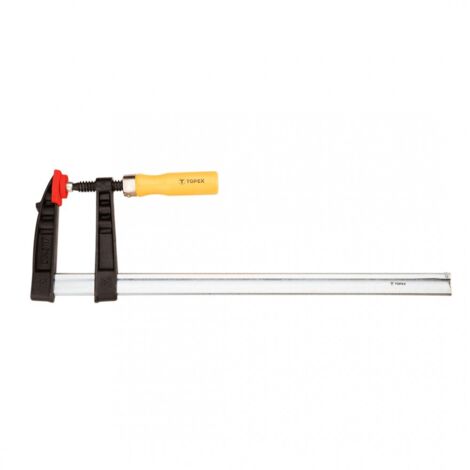 Sargento de carpintero Topex 120x500 mm - Mango resistente para trabajos de carpintería