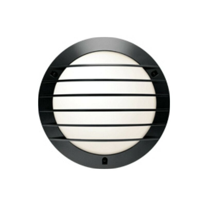 644706 - Hublot chartres Alu Standard T1 Grille on/off - Noir - Sarlam