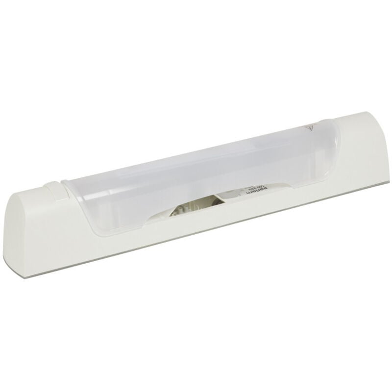 Legrand - Applique standard tube led S19 avec interrupteur - 470mm - IP24 - Blanc - Prismaline Sarlam