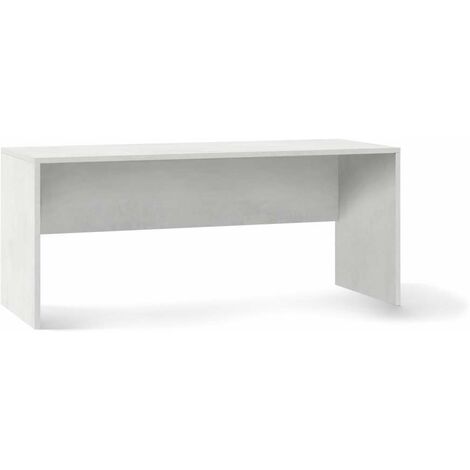 Sarmog Scrivania Ossido Bianco 180 cm - Design Moderno e Funzionale