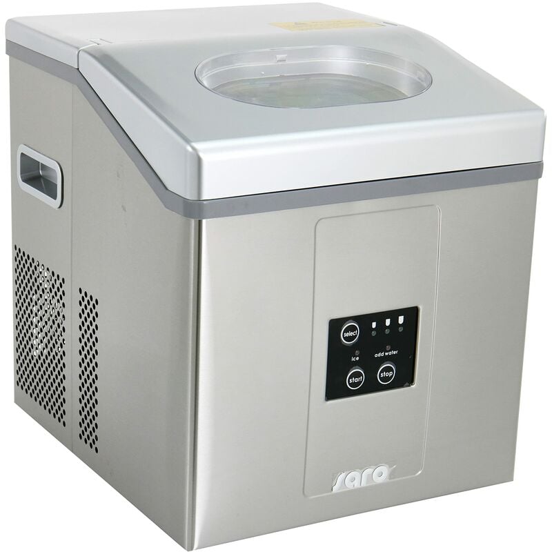 Saro EB 15 - Macchina per cubetti di ghiaccio, 15 kg/24 h/230 V/1 Ph/0,16 kW/3 misure a scelta