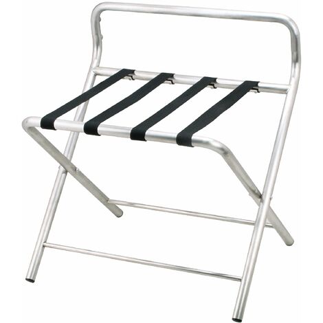 Saro POSAVALIGIE modello AF 247 AF 247 POSAVALIGIE, Acciaio Inossidabile, Argento, 50 x 55 x 63 cm