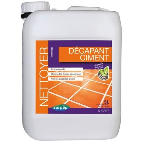 SARPAP - Nettoyant décapant ciment - 5 L