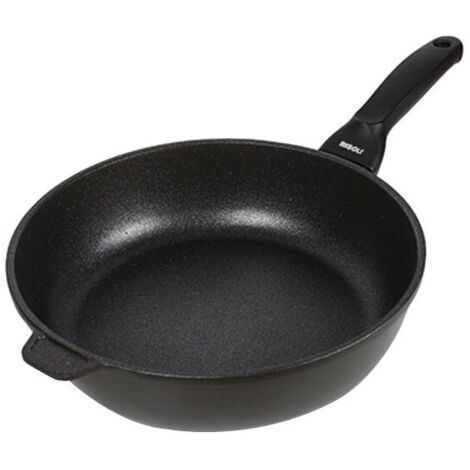 Sartén Alta de 24 cm Extrablack Risoli