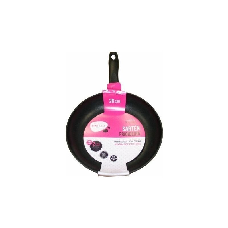 

Sarten Coc 26cm Ant.teflon Alu.forj Vivahogar