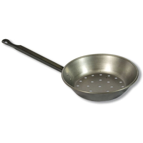 SARTEN CASTAÑERA 24 CM. FLORES CORTES -