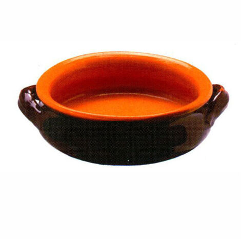 Sartén con 2 asas bajas de 25 cm color marrón Coli'