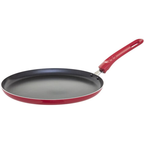 Sartén Crepera Aluminio Antiadherente Ø26cm Colores Surtidos Sin Bpa Pfoa Ptfe Baquelita