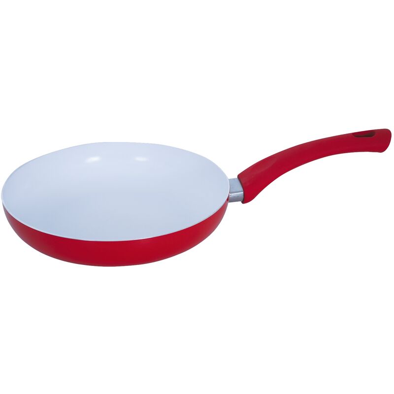 

Sartén de Aluminio con cerámica, Rojo/Blanco, 26 cm