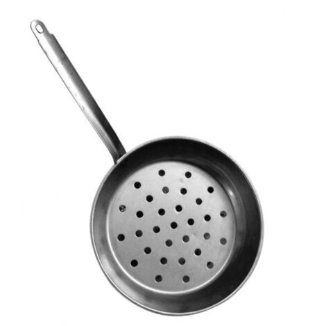 sartén de castañas cola corta 28 cm - poele28 - nmc -