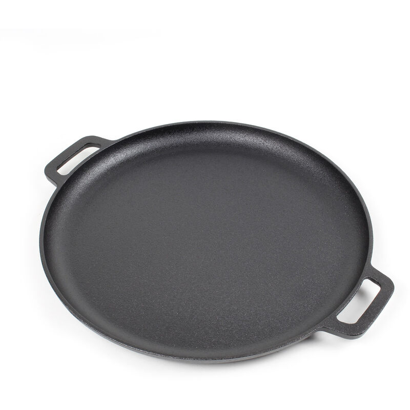 

Sartén de hierro fundido Ø35cm para todo tipo de cocinas y cocina outdoor, antiadherente