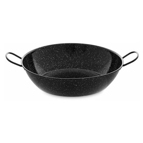 Sartén esmaltada honda con 2 asas - 18 cm