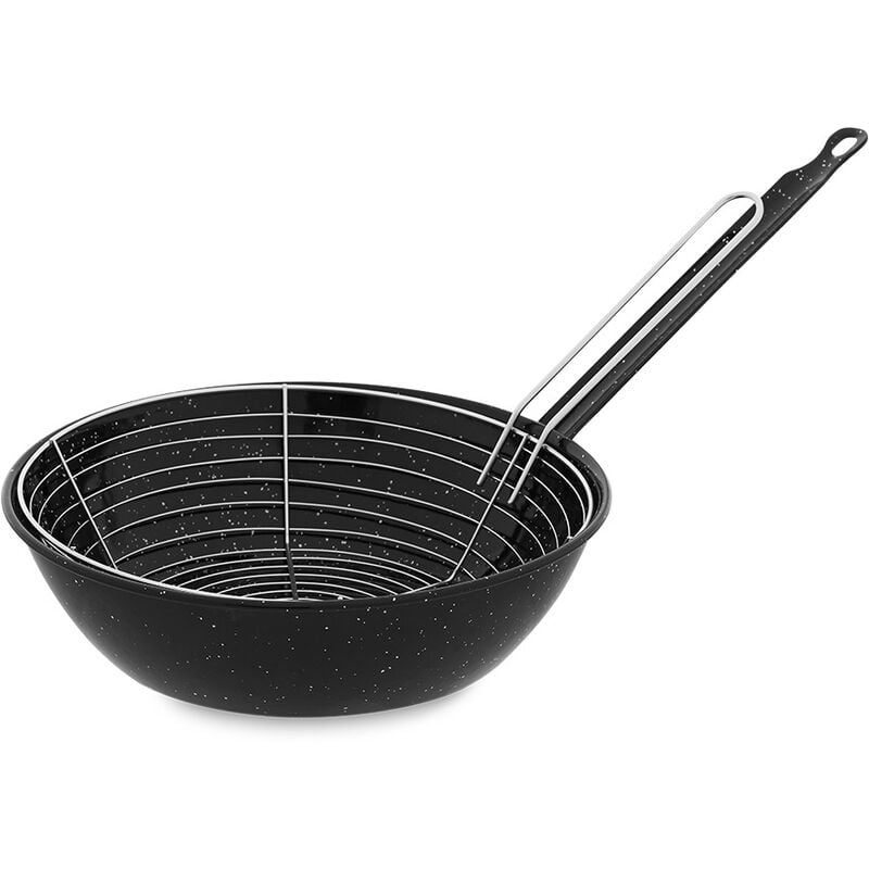 

Sarten freidora con cestillo 28cm. - Vaello