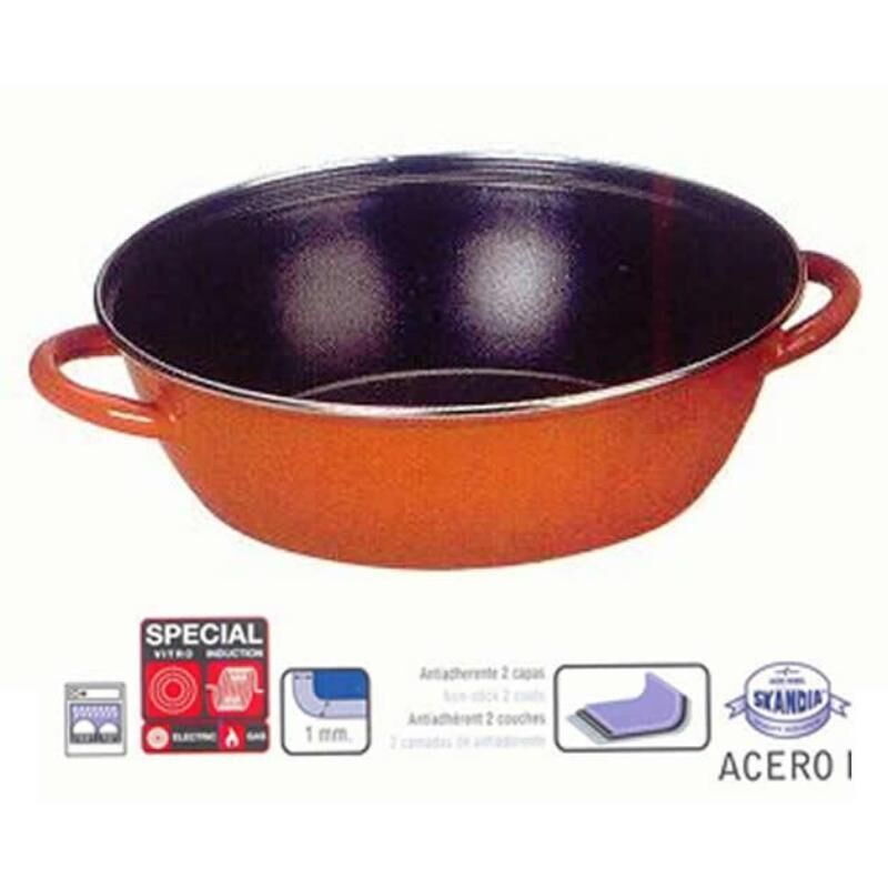 

Sarten Honda Con Asas Orange 40 Cm