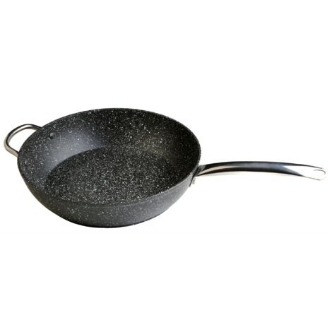 Sartén Honda WECOOK 32cm Antiadherente TodoFuego Granite Ref 71032