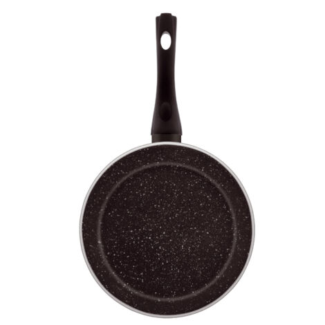 SARTEN JATA SF1 FUJI FONDO DIFUSOR ALUMINIO FORJADO CON ANTIADHERENTE STONITE NEGRO SF120