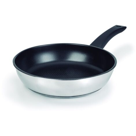 Sartén Lacor Home 24 cm Plateado Acero inoxidable