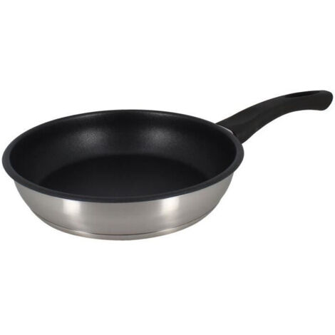 Sartén - MENASTYL - 6020244 - En acero inoxidable - 20 cm - Todos los fuegos incluida inducción
