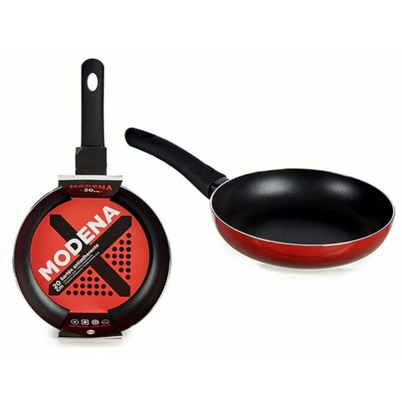 

Sartén Modena Rojo Aluminio Ø 20 cm - Bigbuy Home