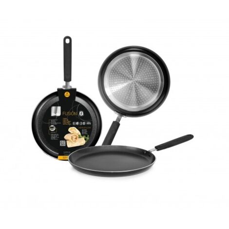 Sartén para crepes Ibili Fusion plateado 22 cm antiadherente