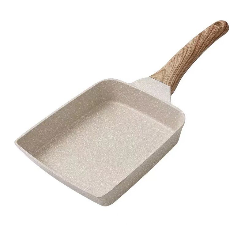 Sartén para huevos de tortilla japonesa, sartén pequeña rectangular de