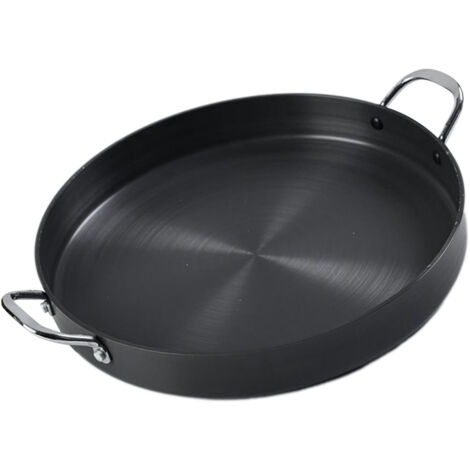 Sartén parrilla antiadherente coreana, 40 cm / 15,75 pulgadas, para uso interior y exterior.