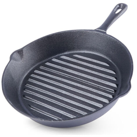 Sartén parrilla de hierro fundido LITINA de 24 cm