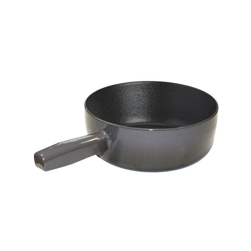 Sartén saboyana de hierro fundido esmaltado 20 cm topo -