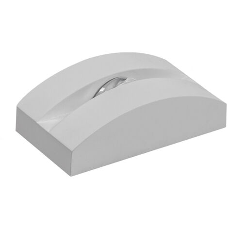 SASH Apparecchio a Parete LED 3,4W 10-170° IP65 3000K Grigio - Lampada per Finestre da Esterno ad Alte Prestazioni - Rossini Group